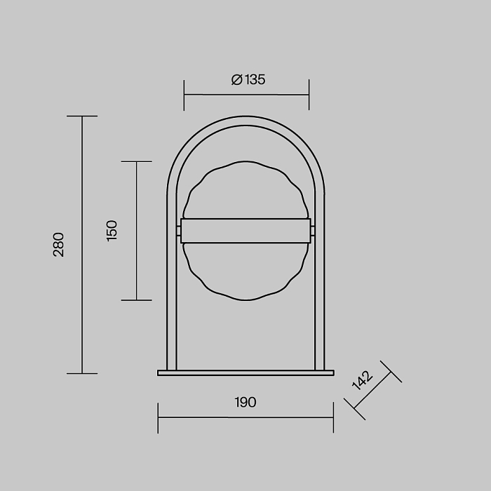 Maytoni MOD379TL-L4B3K