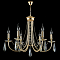 Люстра Crystal Lux VICTORIA SP6 GOLD/AMBER