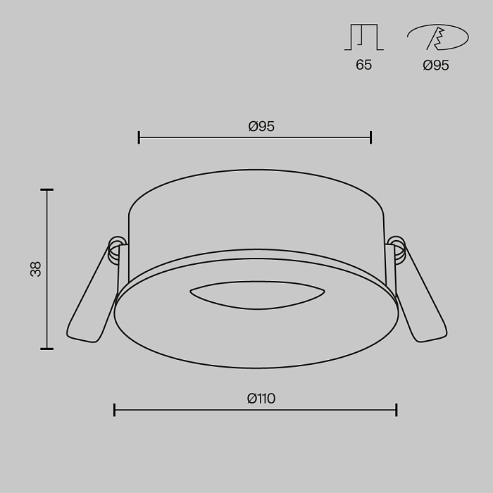 Technical DL027-GX53-MG